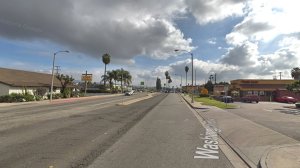 The 11600 block of Washington Boulevard in West Whittier, as seen in a Google Street View image in January of 2018.