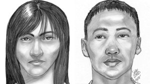 The Los Angeles Sheriff's Department released these sketches on Dec. 19, 2018 of two persons of interest in the fatal shooting of Rene Lupian in East Los Angeles.