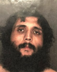 A man suspected of critically injuring an Upland woman during an attempted break-in is seen in an image provided by the Upland Police Department.