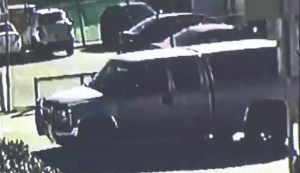 A still from surveillance footage shows a vehicle investigators believed fatally struck a woman in East Los Angeles on Dec. 8, 2018. (Credit: CHP)