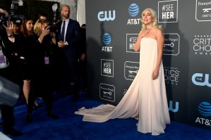 Lady Gaga attends the 24th annual Critics' Choice Awards at Barker Hangar on January 13, 2019 in Santa Monica, California. (Credit: Frazer Harrison/Getty Images)