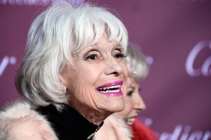 Carol Channing attends the 26th Annual Palm Springs International Film Festival Awards Gala at Parker Palm Springs on January 3, 2015 in Palm Springs, California. (Photo by Frazer Harrison/Getty Images)