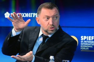 Russian billionaire Oleg Deripaska, who heads aluminium producer Rusal, attends the St. Petersburg International Economic Forum (SPIEF) in Saint Petersburg on June 1, 2017.(Credit: OLGA MALTSEVA/AFP/Getty Images)