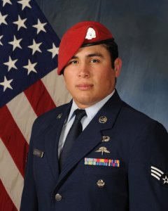 Staff Sgt. Jorge A. Hernandez is seen in this enlistment photo. (Credit: 24th Special Operations Wing Public Affairs Office)