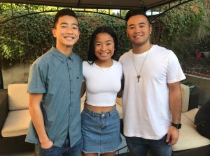 Caleb Noah Domingo is seen with his sister Brianna and brother Nikko in a photo provided by family.