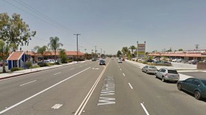 The 2400 block of West Whittier Boulevard in La Habra, as seen in a Google Street View image in May of 2017.