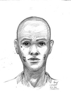 Riverside Police released this sketch of an attempted kidnapping suspect.