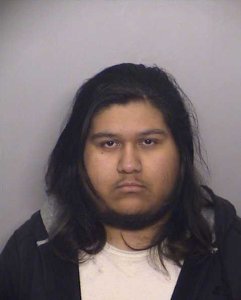 Ivan Rodriguez, 22, of Fontana, pictured in a photo released by the Fontana Police Department following his arrest on Jan. 30, 2019.