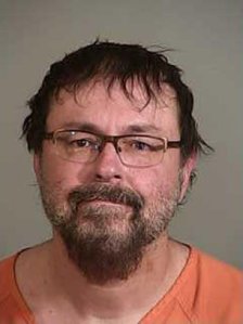 Tad Cummins is seen in a booking photo released by the Siskiyou County Sheriff's Office.