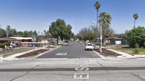 The 7400 block of El Sol Way in Riverside, as pictured in a Google Street View image in April of 2018.