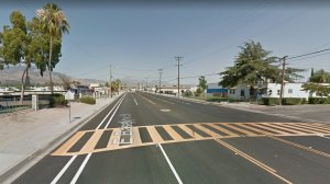 The 26300 block of Baseline Street in Highland, as seen in a Google Street View image in June of 2017.
