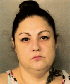 Johna Martinez-Meth, 46, is seen in a Aug. 2, 2018, booking photo released by the California Department of Corrections and Rehabilitation.