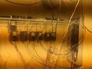 Police seized 1,500 marijuana plats from three houses in the Orangecrest neighborhood of Riverside on Feb. 27, 2019. The homes were wired to steal electricity directly from the grid. (Credit: Riverside Police Department)