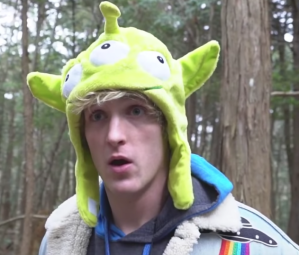 Logan Paul is seen in a screenshot from a video he posted to YouTube. (Credit: YouTube)