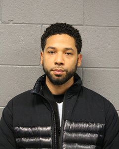 "Empire" actor Jussie Smollett is seen in an image provided by the Chicago Police Department.