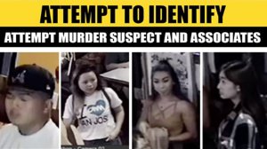 The Los Angeles Sheriff's Department released these images of four people linked to a shooting in Rosemead on Sept. 21, 2018.