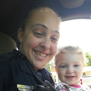 Cassie Barker is seen in a Facebook photo with her daughter.