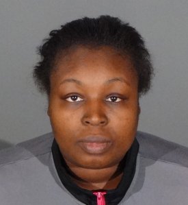 Taquesta Graham is seen in a booking photo released by the L.A. County Sheriff's Department.