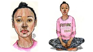 A composite sketch of a young girl found dead along an equestrian trail in Hacienda Heights was released by the Los Angeles County Sheriff's Department on March 6, 2019.
