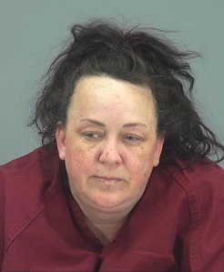 Machelle Hobson is seen in a booking photo released by the Pinal County Sheriff's Office on March 20, 2019.