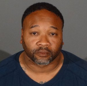 Emiel Hunt is seen in a booking photo released by the Los Angeles County Sheriff's Department on March 12, 2019.