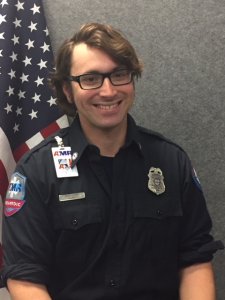 Edward Lustro appears in a photo provided by American Medical Response on March 20, 2019. 