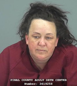 Machelle Hackney is seen in a photo released by the Pinal County Sheriff's Office.
