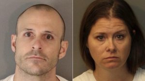 Corona police released these photos of Bryce McIntosh, left, and Jillian Godfrey, right.