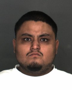 Julio Cesar Rocha, 25, of Montclair, pictured in a photo released by the Chino Police Department on March 22, 2019.