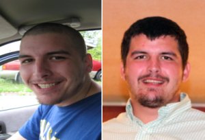 Brandon Atchley is seen in undated photos released March 19, 2019, by the Seal Beach Police Department.