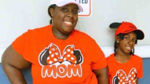 Raniya Wright, right, is seen in a photo posted to a GoFundMe page.