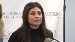 LAPD Det. Ysabel Villegas speaks to reporters on March 6, 2019. (Credit: KTLA)