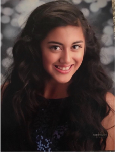 Alora Benitez, 15, is seen in an undated photo provided by the Los Angeles County Sheriff’s Department on April 17, 2019.