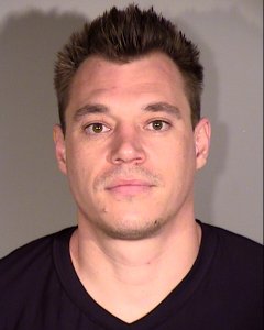 Dru Anthony Peebles, 31, of Los Angeles, pictured in a photo released by the Ventura County Sheriff's Office following his arrest on April 16, 2019.