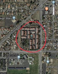 Police released this map of where the collision took place.