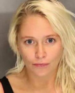 Kelsey Nichole Turner is seen in a booking photo released by the San Joaquin County Sheriff's Office.