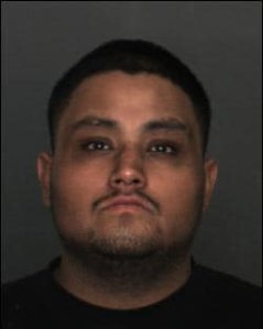 Julio Cesar Rocha, 25, of Montclair, pictured in a photo provided by the Chino Police Department following his arrest on April 24, 2019.