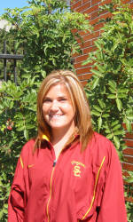 Laura Janke poses for a photo posted on USCTrojans.com on Feb. 13, 2007.