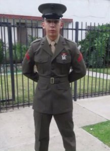 Lance Cpl. Carlos Segovia Lopez is seen in an undated photo provided by his family.