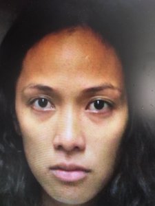 Faalele Patea, 25, of Moreno Valley, pictured in a photo released by the Hemet Police Department following her arrest on May 1, 2019.