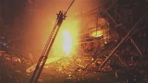 A 'catastrophic explosion' left at least two people dead and others injured or unaccounted for at a silicone plant in Illinois on May 3, 2019. (Credit: CNN)