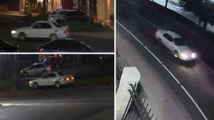 Corona Police released these images of the suspect vehicle from various surveillance cameras in the area. 