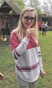 Riley Crossman is seen in a photo released by the Morgan County Sheriff's Department.