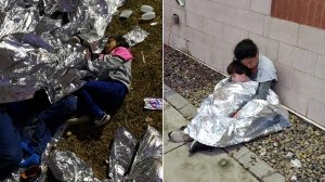 Photos taken of the Border Patrol station in McAllen, Texas, in May 2019. CNN obtained the photos from a source.