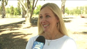 Camie Gadbois speaks to KTLA on June 4, 2019. (Credit: KTLA)