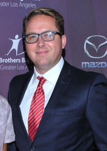 Ryan Caplette is seen at an event in Beverly Hills in 2017.