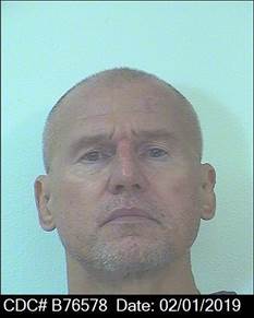 Daniel Troxell is seen in an undated photo released by the California Department of Corrections and Rehabilitation.