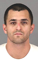 Brandon Pollard, 27, of Escondido, pictured in a photo released by the Riverside County Sheriff's Department following his arrest on June 8, 2019.