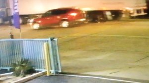Police are seeking the big rig pictured in this surveillance image in connection with a hit-and-run that left a bicyclist dead in Boyle Heights on May 31, 2019. (Credit: Los Angeles Police Department)