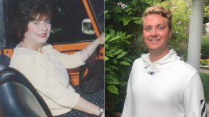 From left: Arda Melikyan is seen in an undated photo provided by her family, and Luke Fitch is shown in a photo posted to his Facebook page on May 10, 2019.